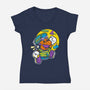 Fresh Jump-Womens-V-Neck-Tee-krisren28