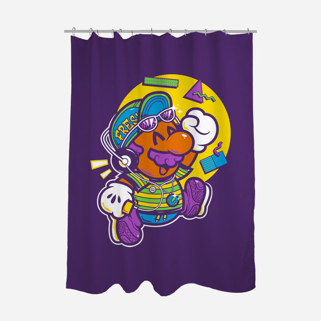 Fresh Jump-None-Polyester-Shower Curtain-krisren28