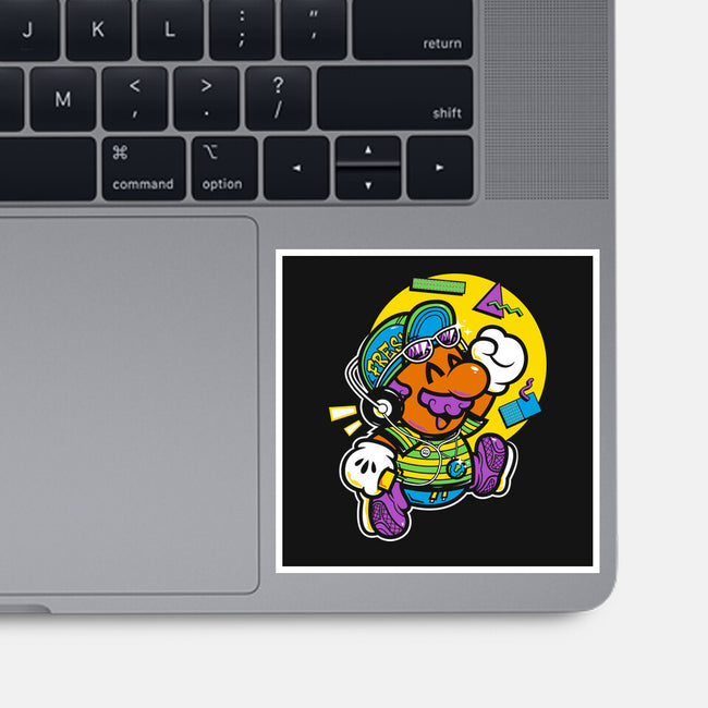 Fresh Jump-None-Glossy-Sticker-krisren28