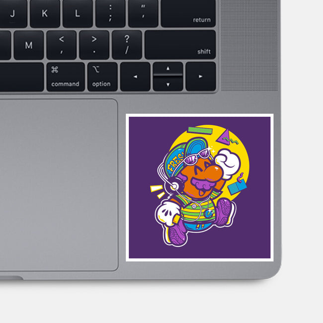 Fresh Jump-None-Glossy-Sticker-krisren28