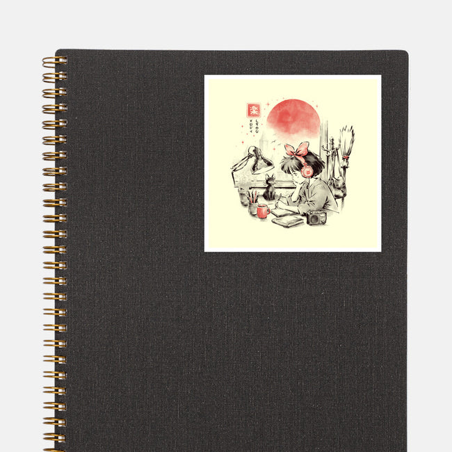 Quiet Melody-None-Glossy-Sticker-eduely