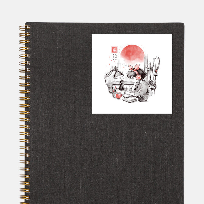 Quiet Melody-None-Glossy-Sticker-eduely
