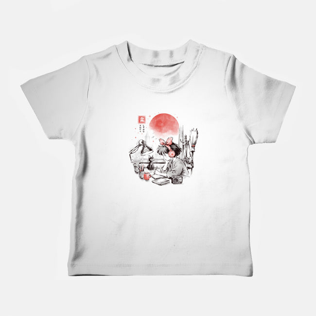 Quiet Melody-Baby-Basic-Tee-eduely
