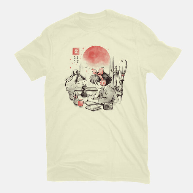 Quiet Melody-Mens-Basic-Tee-eduely