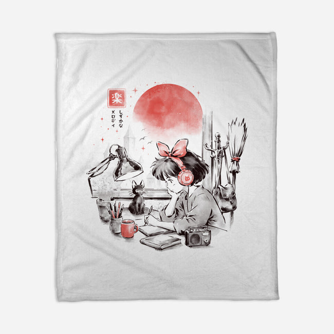 Quiet Melody-None-Fleece-Blanket-eduely