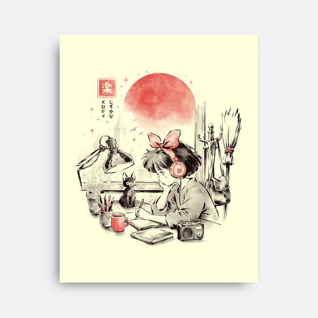 Quiet Melody-None-Stretched-Canvas-eduely