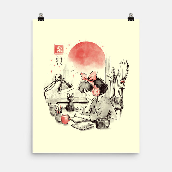 Quiet Melody-None-Matte-Poster-eduely