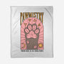Paw Reading-None-Fleece-Blanket-Thiago Correa
