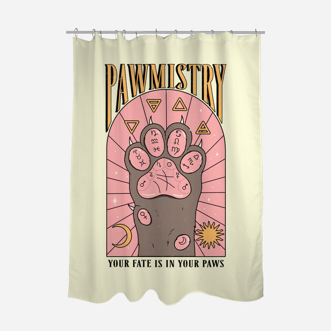 Paw Reading-None-Polyester-Shower Curtain-Thiago Correa