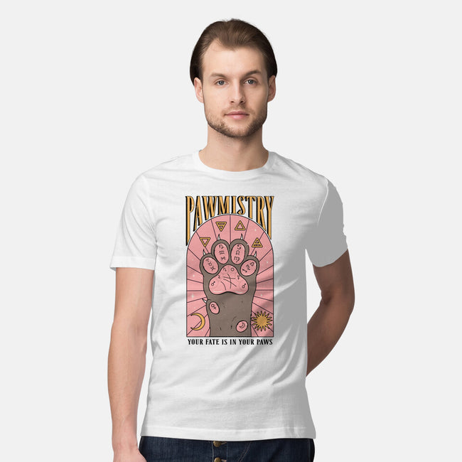 Paw Reading-Mens-Premium-Tee-Thiago Correa