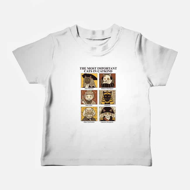 Cats In Catkind-Baby-Basic-Tee-Thiago Correa