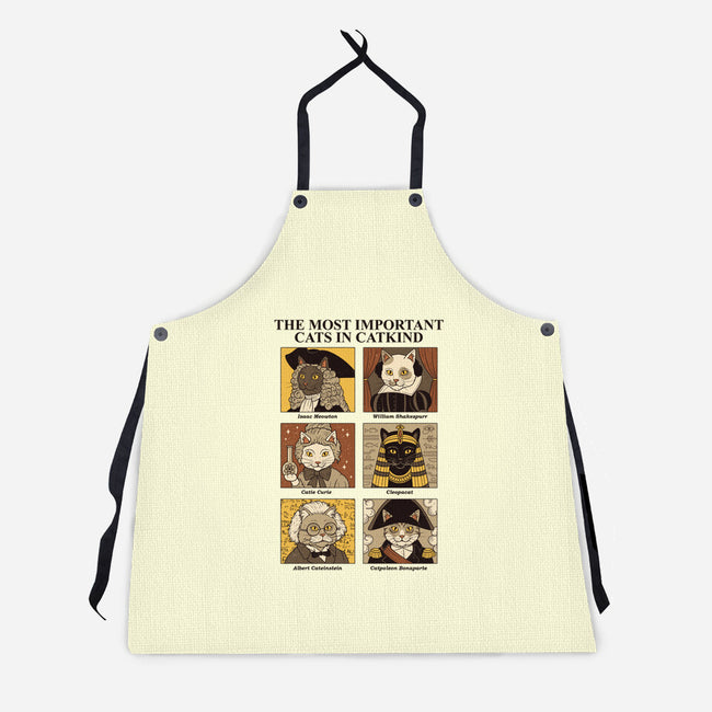 Cats In Catkind-Unisex-Kitchen-Apron-Thiago Correa
