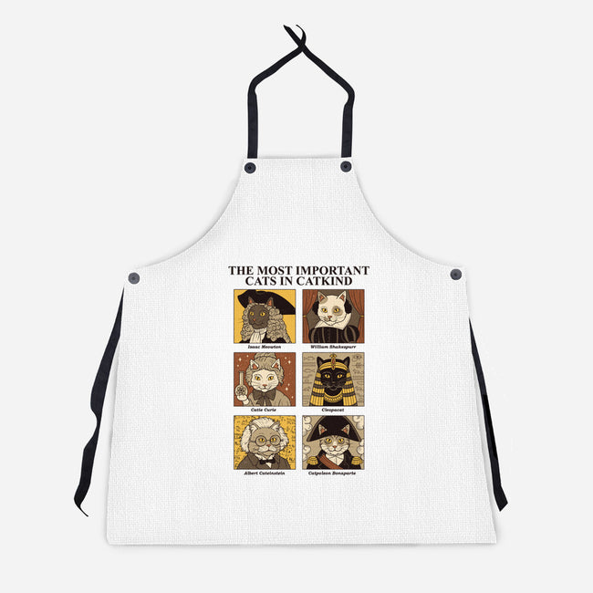 Cats In Catkind-Unisex-Kitchen-Apron-Thiago Correa