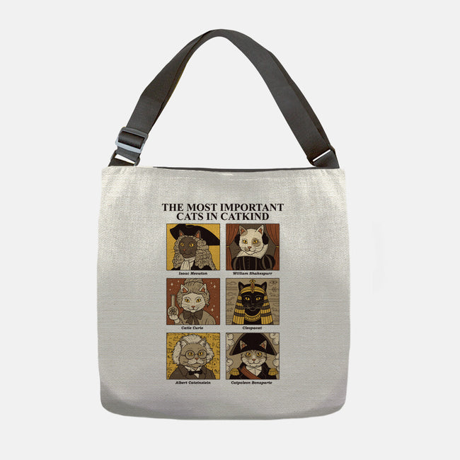 Cats In Catkind-None-Adjustable Tote-Bag-Thiago Correa
