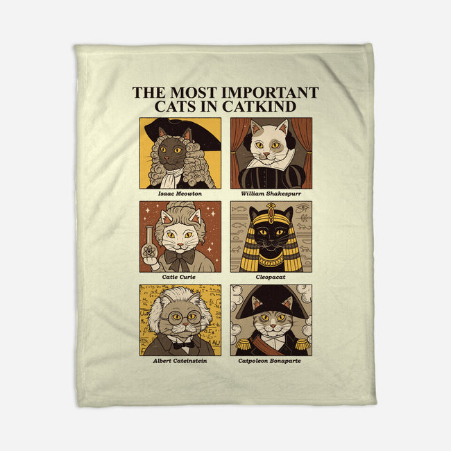 Cats In Catkind-None-Fleece-Blanket-Thiago Correa