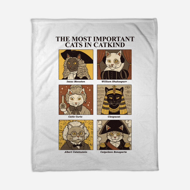 Cats In Catkind-None-Fleece-Blanket-Thiago Correa