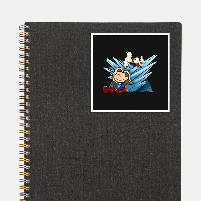 Happiness Is Super-None-Glossy-Sticker-DrawnByBryan