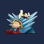 Happiness Is Super-Womens-V-Neck-Tee-DrawnByBryan