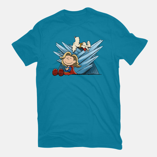 Happiness Is Super-Mens-Basic-Tee-DrawnByBryan