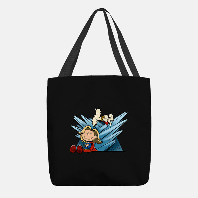 Happiness Is Super-None-Basic Tote-Bag-DrawnByBryan