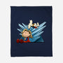 Happiness Is Super-None-Fleece-Blanket-DrawnByBryan