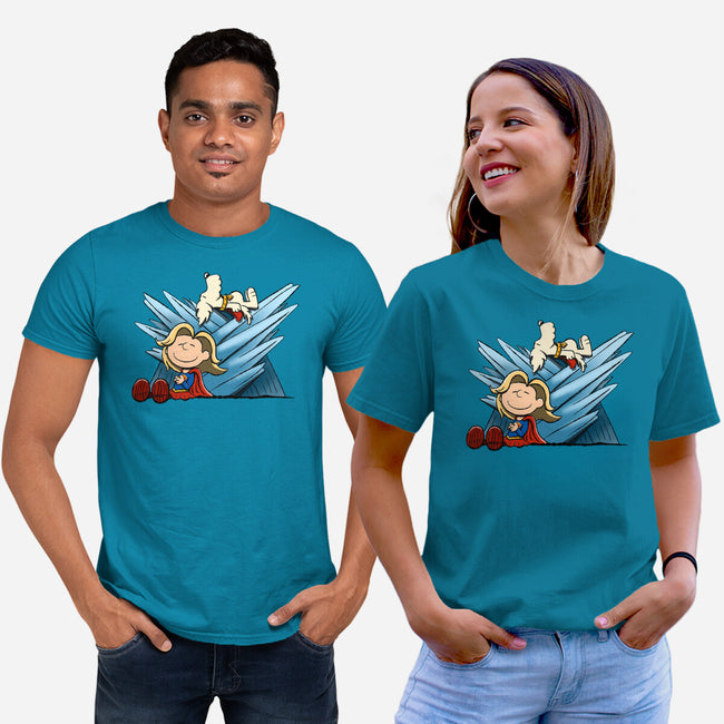 Happiness Is Super-Unisex-Basic-Tee-DrawnByBryan