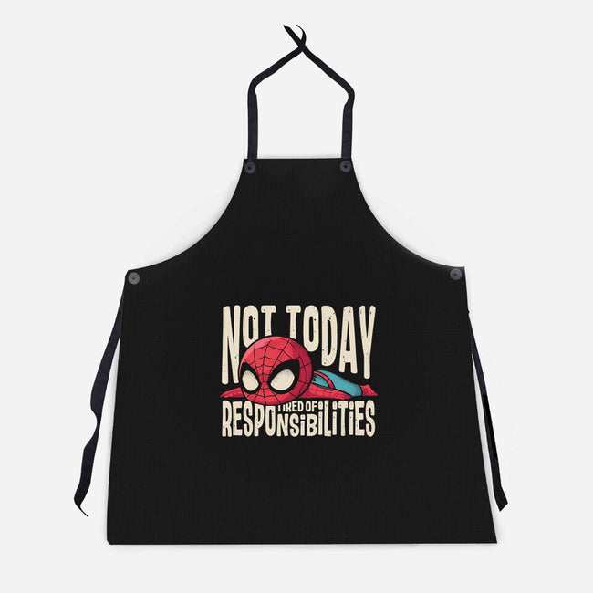 Tired Of Responsibilities-Unisex-Kitchen-Apron-turborat14