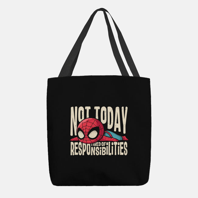 Tired Of Responsibilities-None-Basic Tote-Bag-turborat14