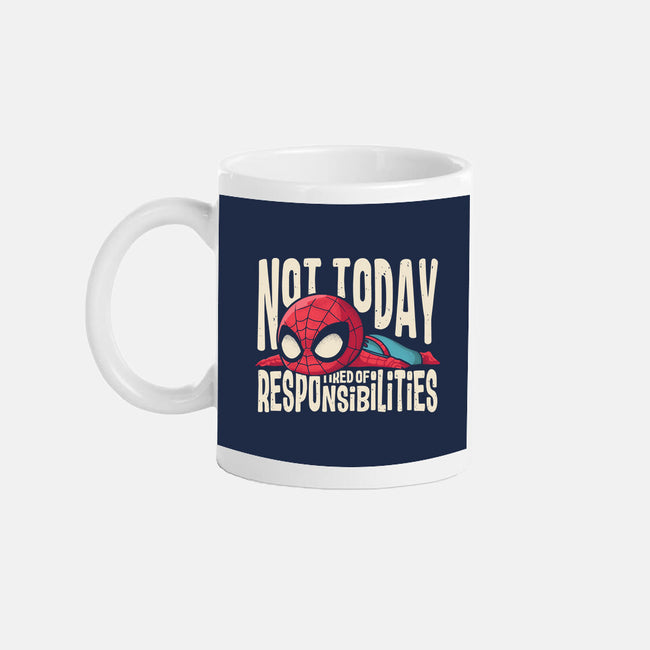 Tired Of Responsibilities-None-Mug-Drinkware-turborat14