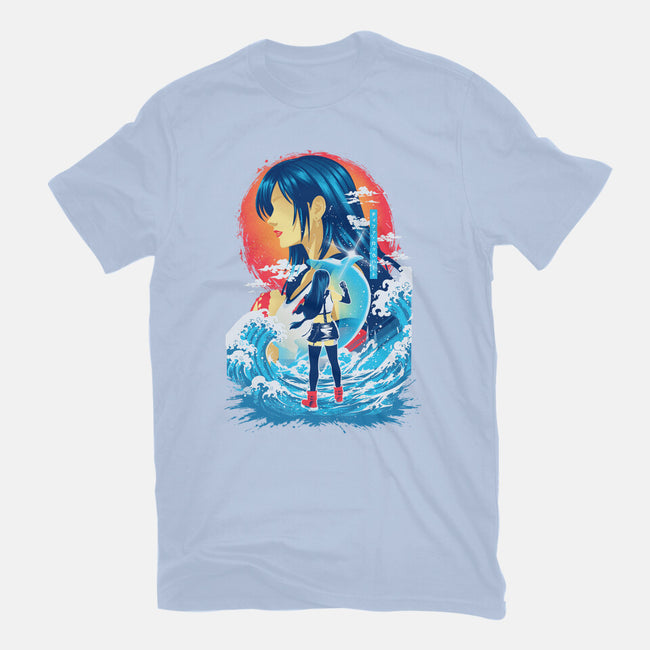 Great Wave Tifa-Unisex-Basic-Tee-hypertwenty