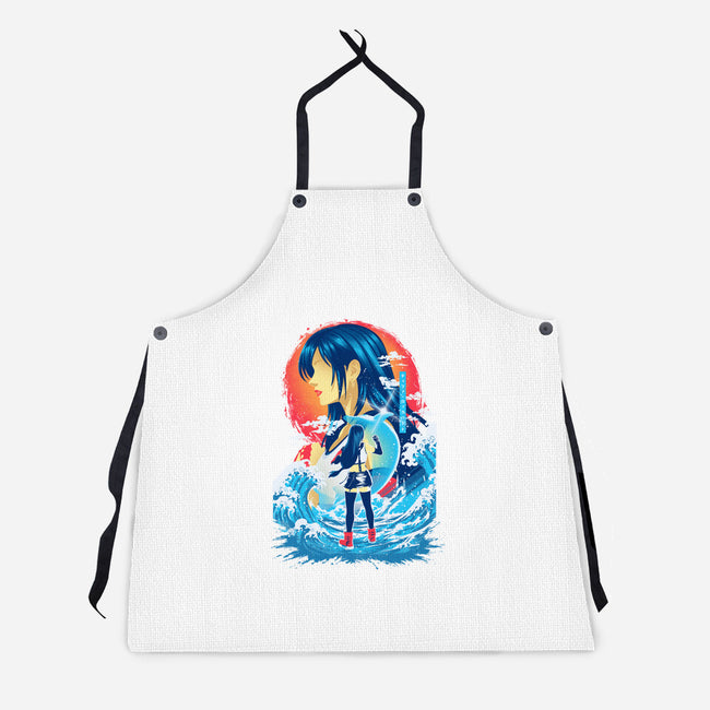 Great Wave Tifa-Unisex-Kitchen-Apron-hypertwenty