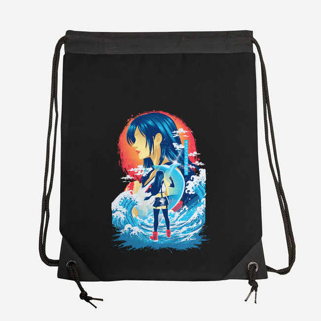 Great Wave Tifa-None-Drawstring-Bag-hypertwenty