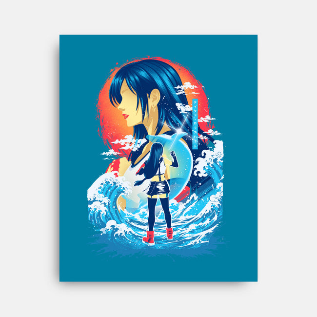 Great Wave Tifa-None-Stretched-Canvas-hypertwenty