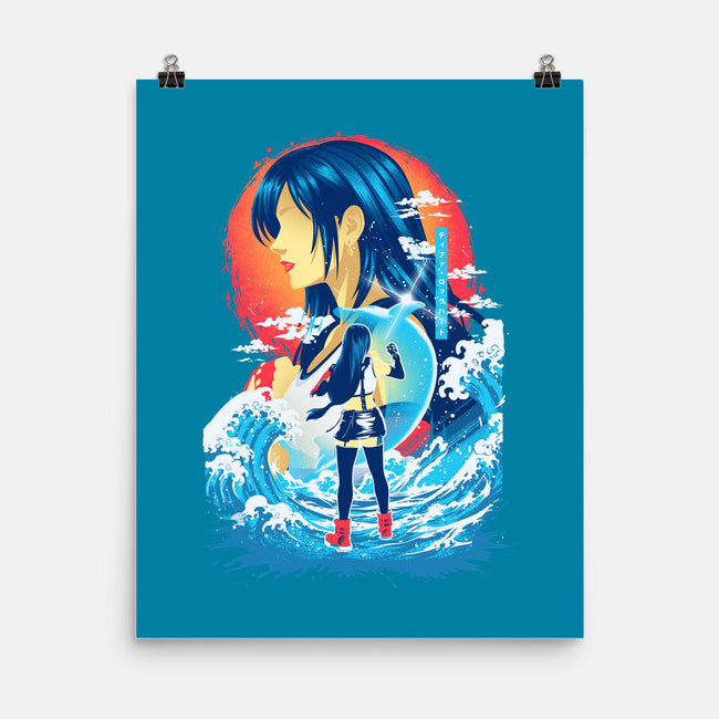 Great Wave Tifa-None-Matte-Poster-hypertwenty