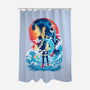Great Wave Tifa-None-Polyester-Shower Curtain-hypertwenty