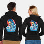 Great Wave Tifa-Unisex-Zip-Up-Sweatshirt-hypertwenty