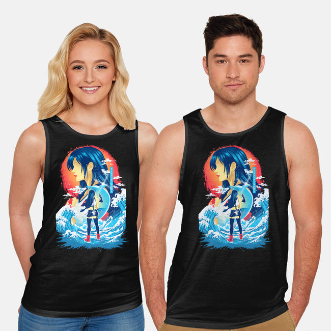 Great Wave Tifa-Unisex-Basic-Tank-hypertwenty