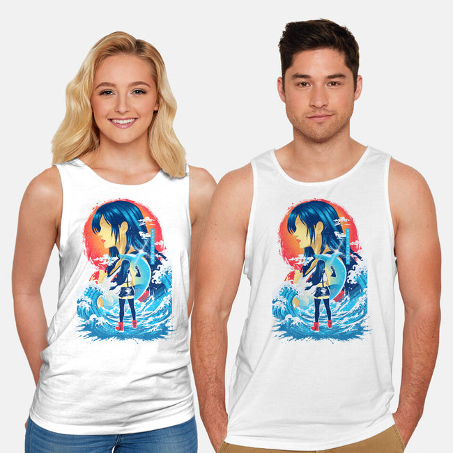 Great Wave Tifa-Unisex-Basic-Tank-hypertwenty