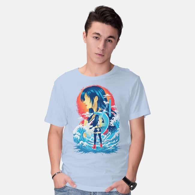 Great Wave Tifa-Mens-Basic-Tee-hypertwenty