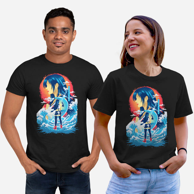 Great Wave Tifa-Unisex-Basic-Tee-hypertwenty