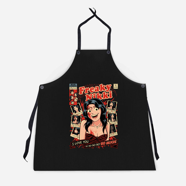 Freaky Comics-Unisex-Kitchen-Apron-PrimePremne