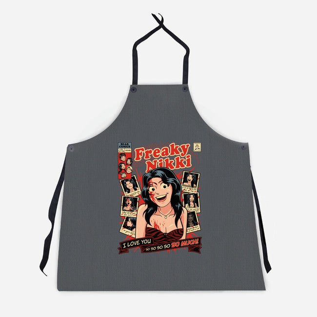 Freaky Comics-Unisex-Kitchen-Apron-PrimePremne