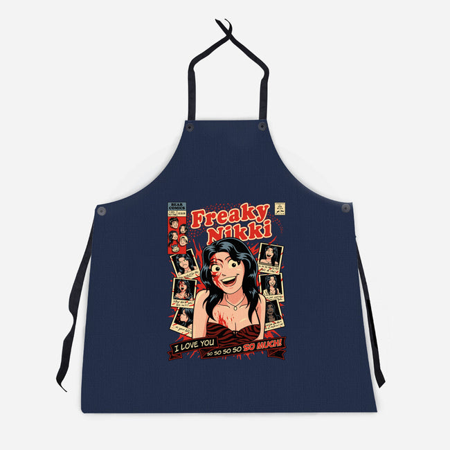 Freaky Comics-Unisex-Kitchen-Apron-PrimePremne