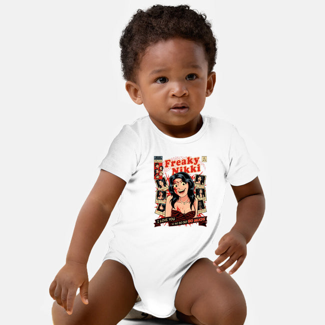 Freaky Comics-Baby-Basic-Onesie-PrimePremne