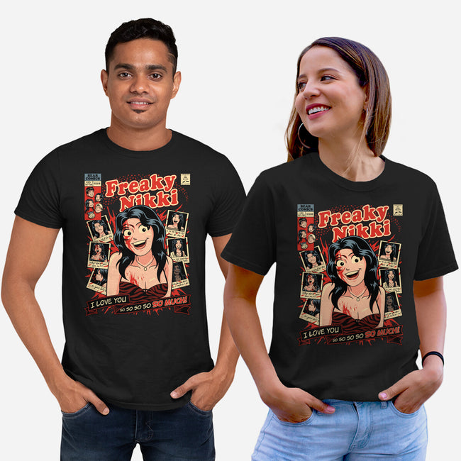 Freaky Comics-Unisex-Basic-Tee-PrimePremne