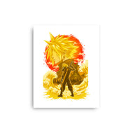 Great Wave Soldier-None-Stretched-Canvas-hypertwenty
