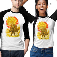 Great Wave Soldier-Unisex-Baseball-Tee-hypertwenty