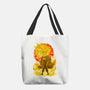 Great Wave Soldier-None-Basic Tote-Bag-hypertwenty