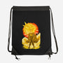 Great Wave Soldier-None-Drawstring-Bag-hypertwenty