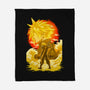 Great Wave Soldier-None-Fleece-Blanket-hypertwenty